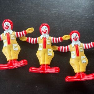 McDonald's Red and Yellow Action Figure Playset 1995